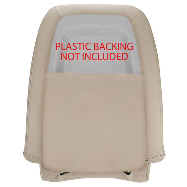 2007 - 2008 Cadillac Escalade Base - Driver Side Top Cover - Very Light Cashmere with GM Micro Perf - Leather/Vinyl