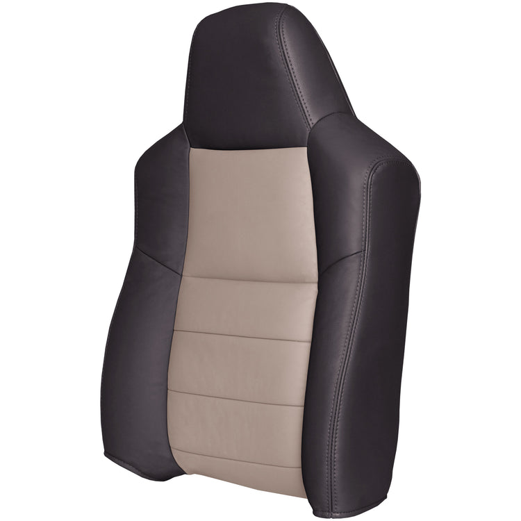 Left angle of driver in Charcoal Black w/ Medium Pebble Insert for Ford Excursion