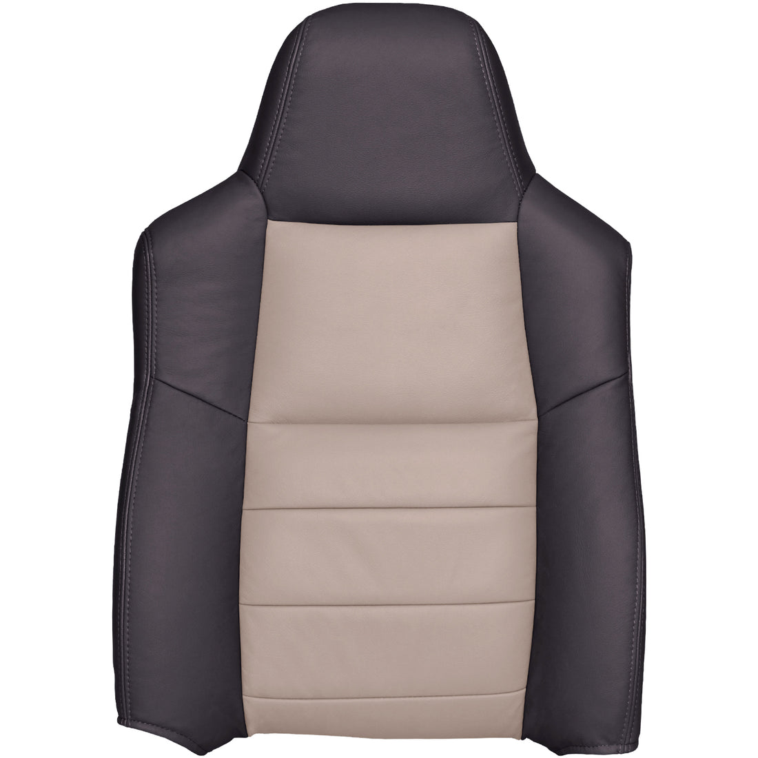 Front view of driver in Charcoal Black w/ Medium Pebble Insert for Ford Excursion