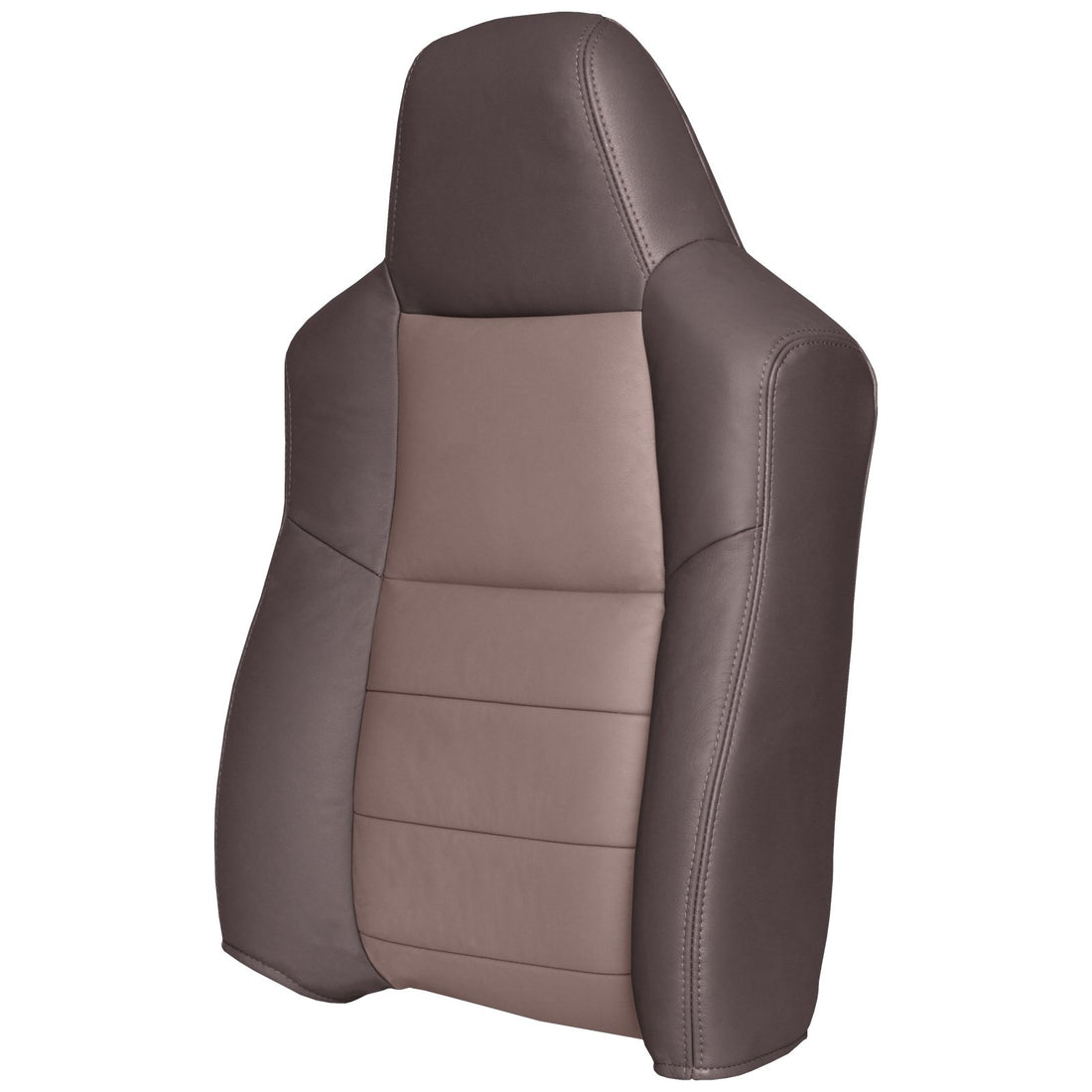 Left angle of driver in Dark Parchment w/ Medium Parchment Insert for Ford Excursion