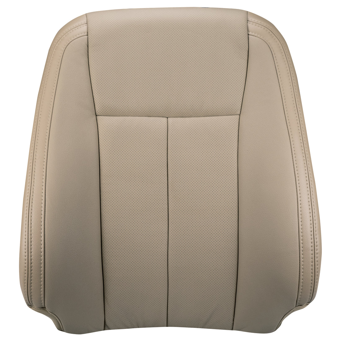 Front view of driver in Medium Light Camel for Ford F150