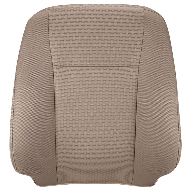 Front view of driver in Medium Light Camel for Ford F150