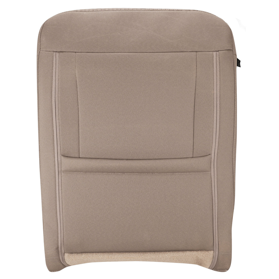 Back view of passenger in Medium Light Camel for Ford F150