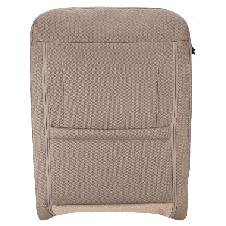 Back view of passenger in Medium Light Camel for Ford F150