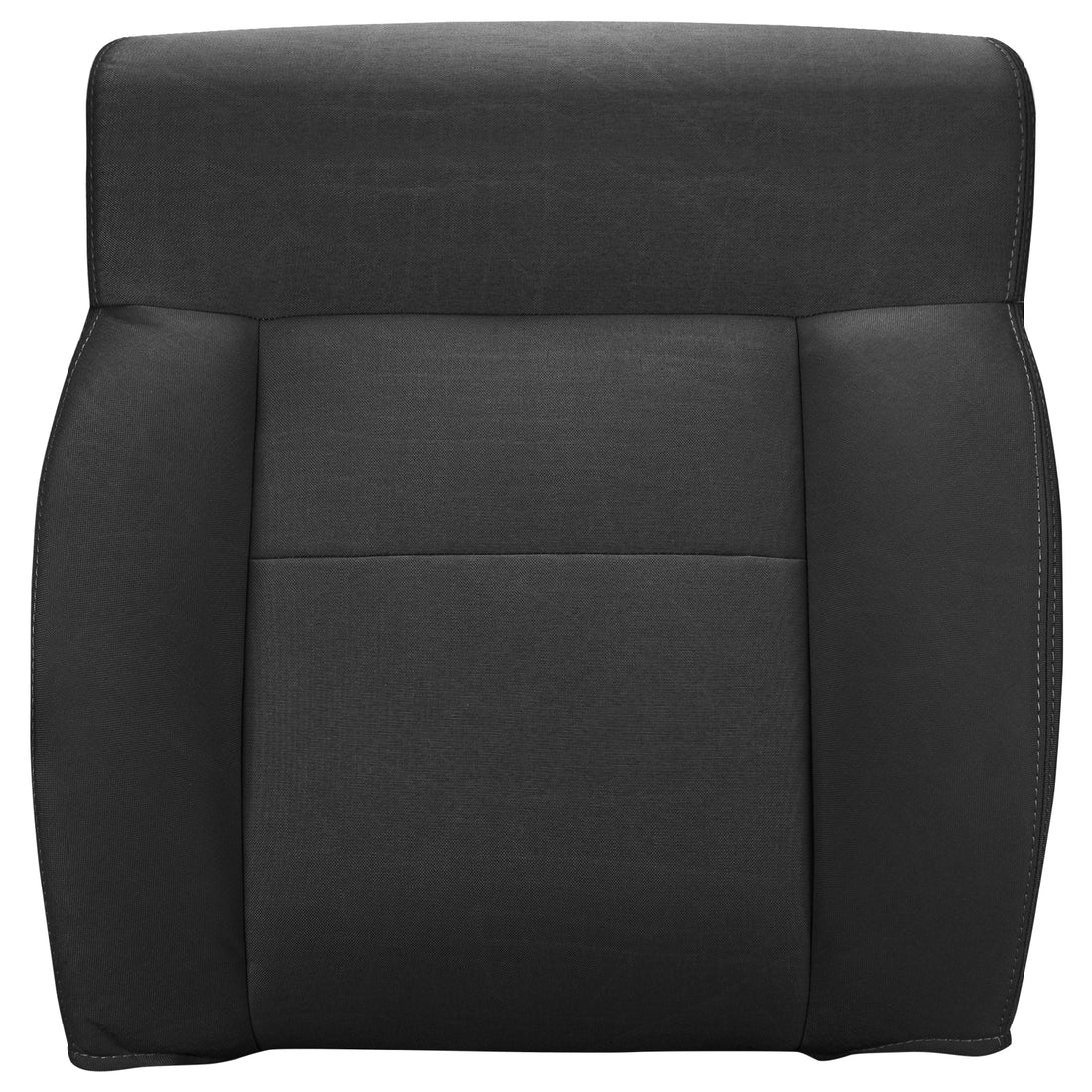Front view of driver in Dillo Black for Ford F150