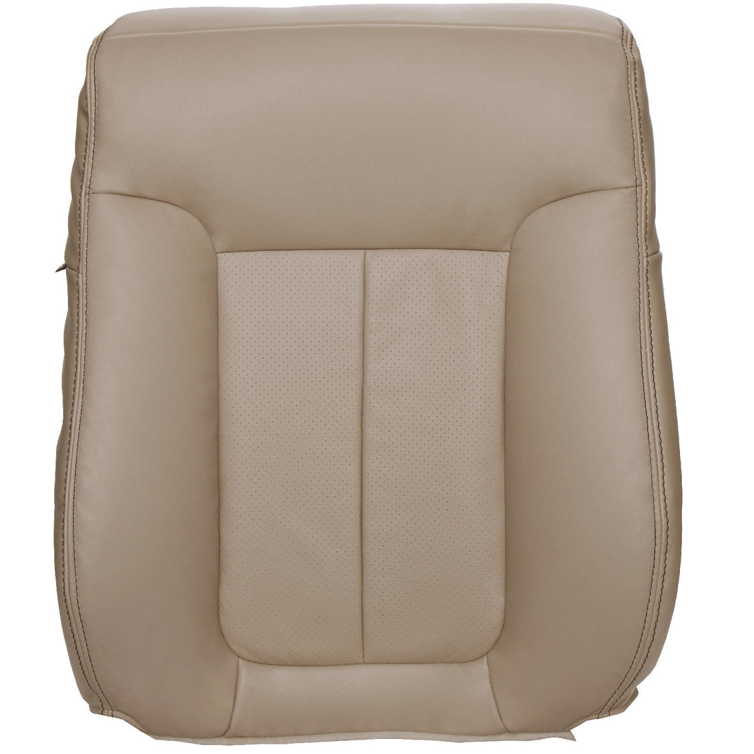 Front view of passenger in Medium Camel for Ford F150