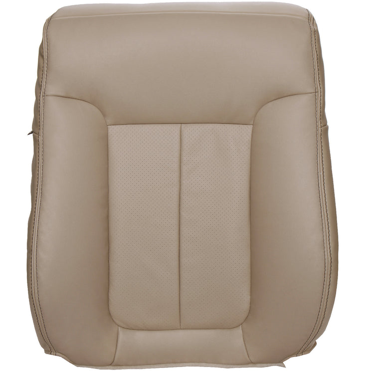 Front view of passenger in Medium Camel for Ford F150