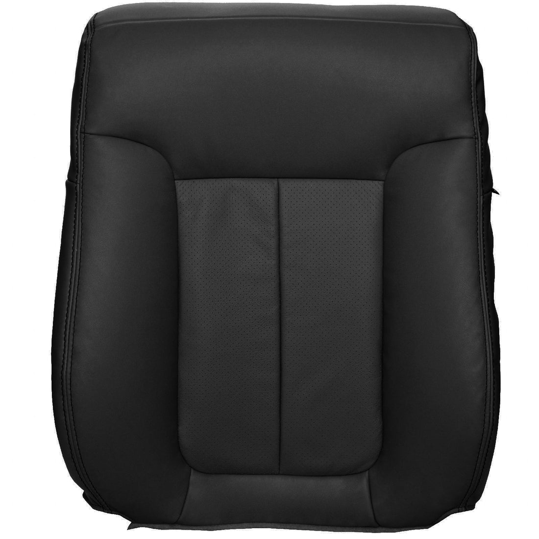 Front view of driver in Charcoal Black for Ford F150