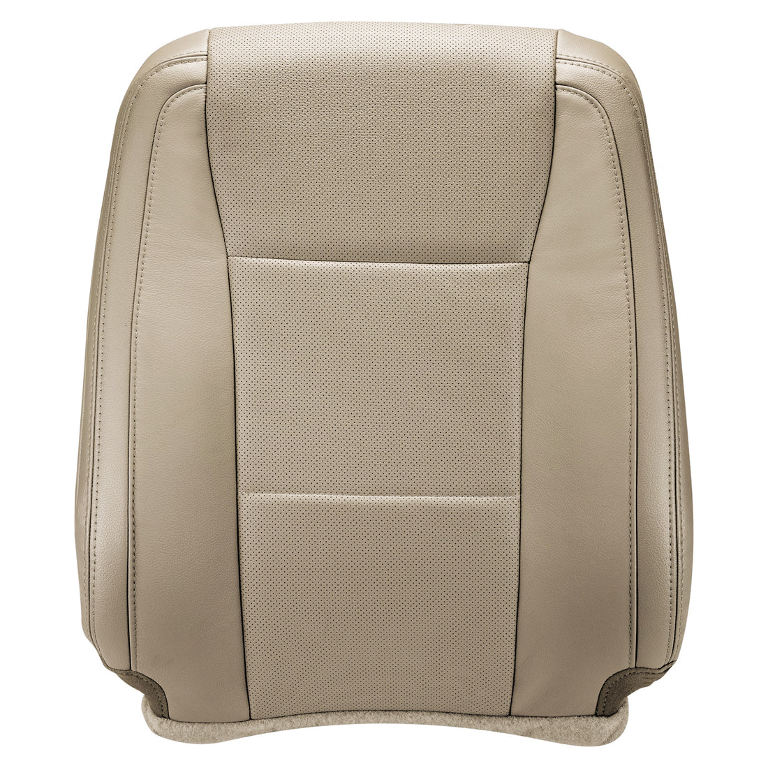 Front view of passenger in Medium Light Camel for Ford F150