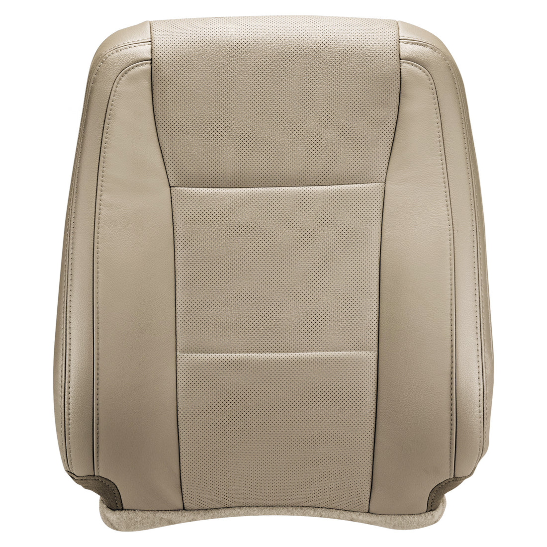 Front view of driver in Medium Light Camel for Ford F250