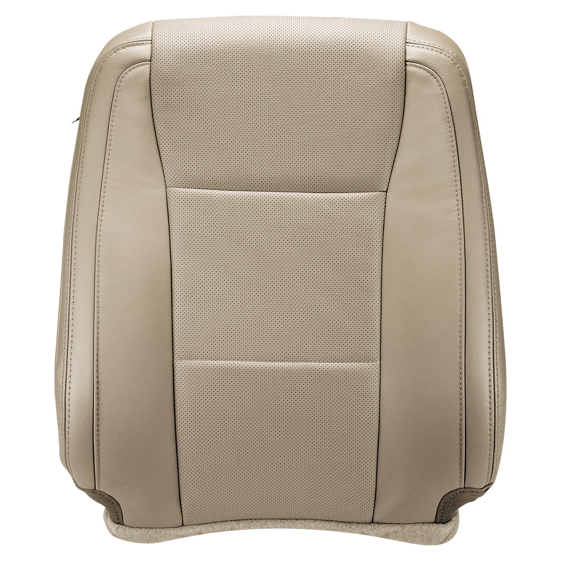Front view of passenger in Medium Light Camel for Ford F250