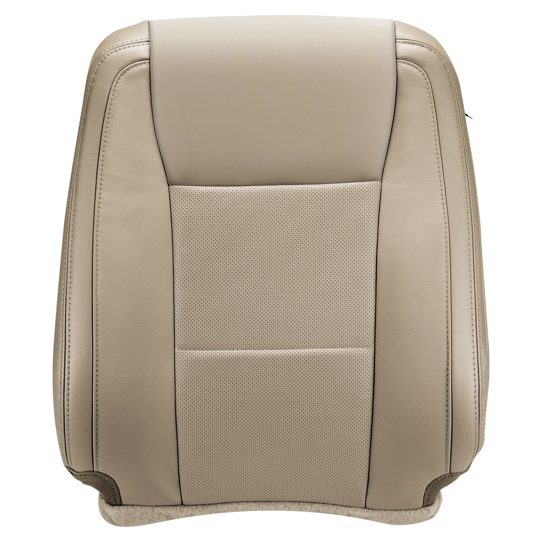 Front view of driver in Medium Light Camel for Ford F250
