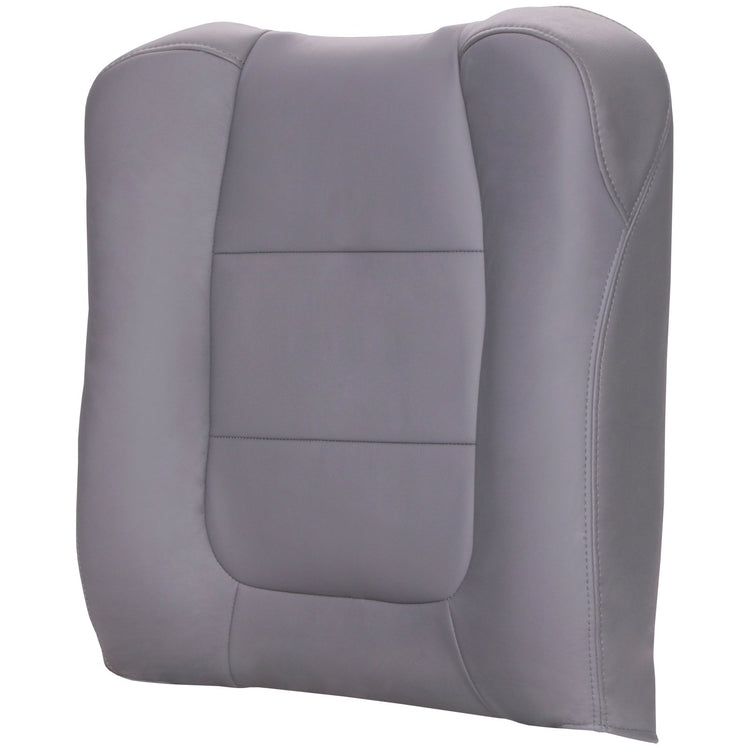 2002 - 2003 Ford F150 Lariat Super Crew - Driver Top Cover Bucket or 60/40 Seat - Medium Graphite - All Vinyl and All Vinyl without Cut Out for Lever on Back - P5