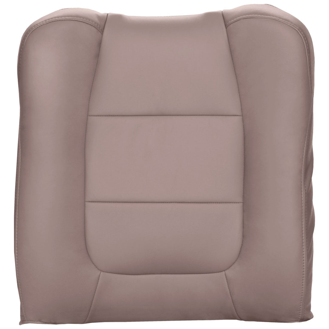 Front view of driver in Medium Parchment for Ford F150