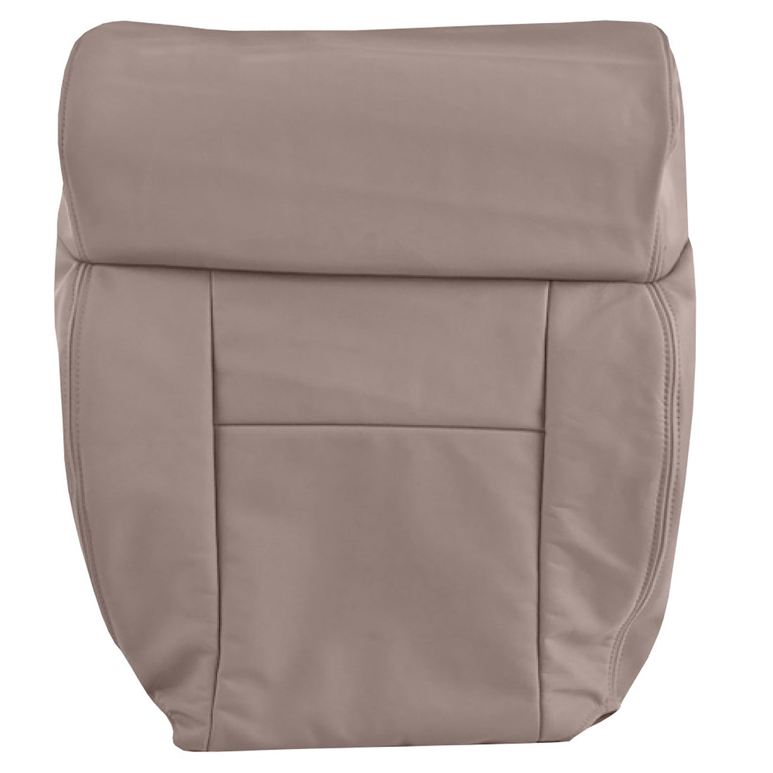 Front view of passenger in Medium Pebble for Ford F150