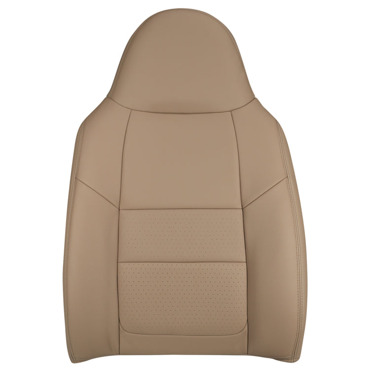 2001 Ford F250 Lariat - Driver Side 40 Portion Top Cover - Material Config: Leather/Vinyl - Medium Parchment