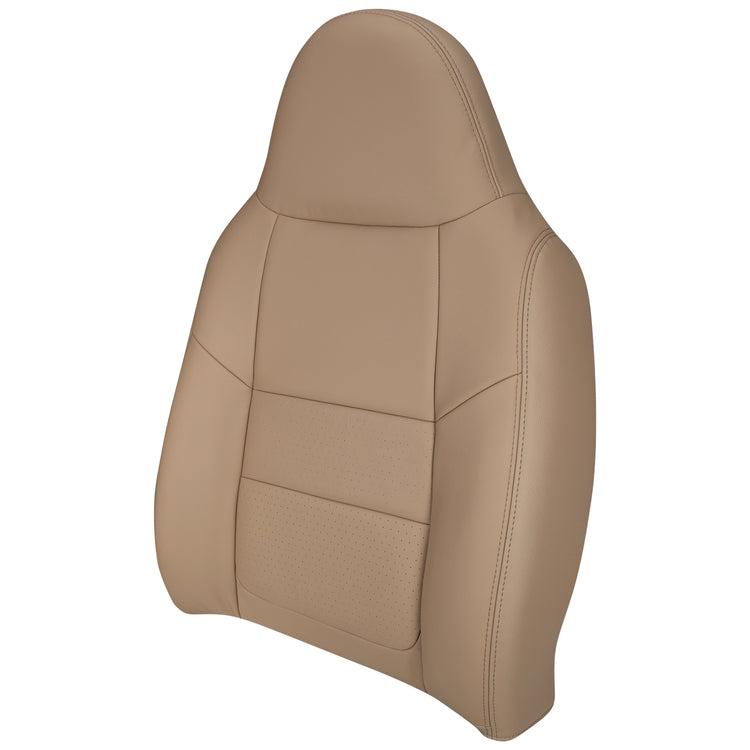 2001 Ford F250 Lariat - Driver Side 40 Portion Top Cover - Material Config: Leather/Vinyl - Medium Parchment