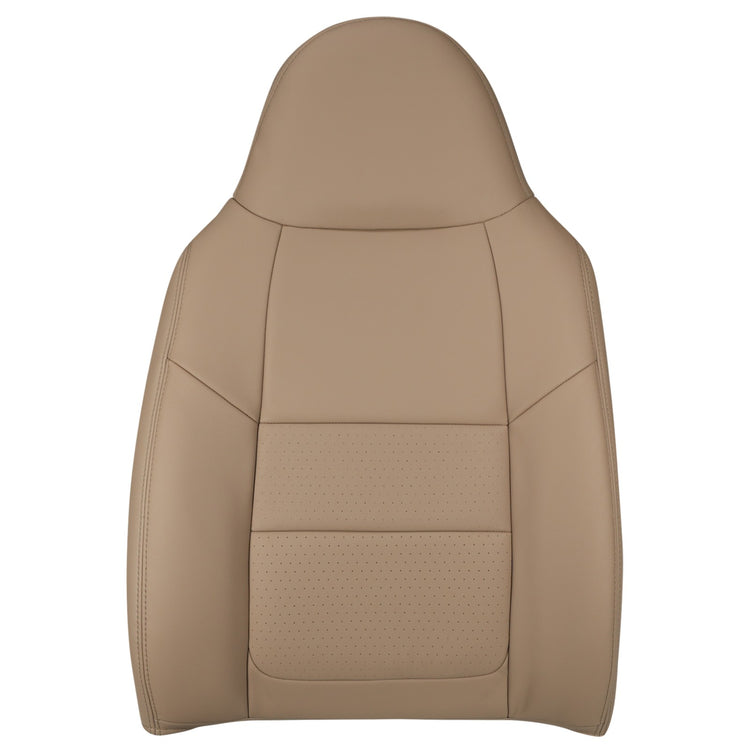 2001 Ford F250 Lariat - Passenger Side 40 Portion Top Cover - Material Config: Leather/Vinyl - Medium Parchment