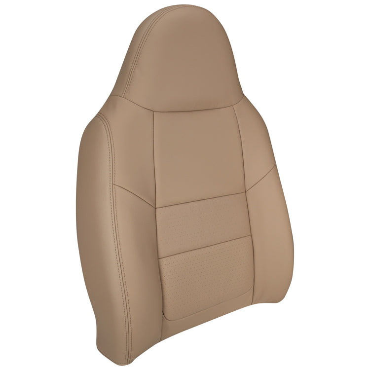 2001 Ford F250 Lariat - Passenger Side 40 Portion Top Cover - Material Config: Leather/Vinyl - Medium Parchment