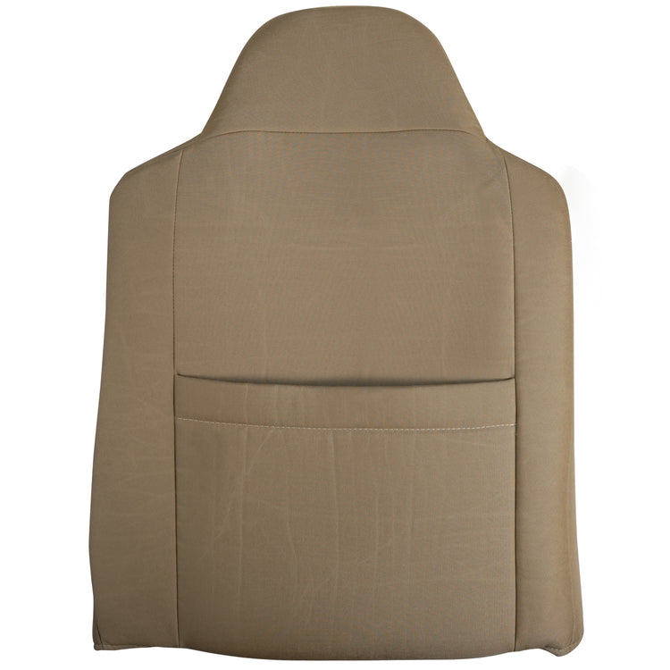 Back view of driver in Dillo Khaki for Ford F250
