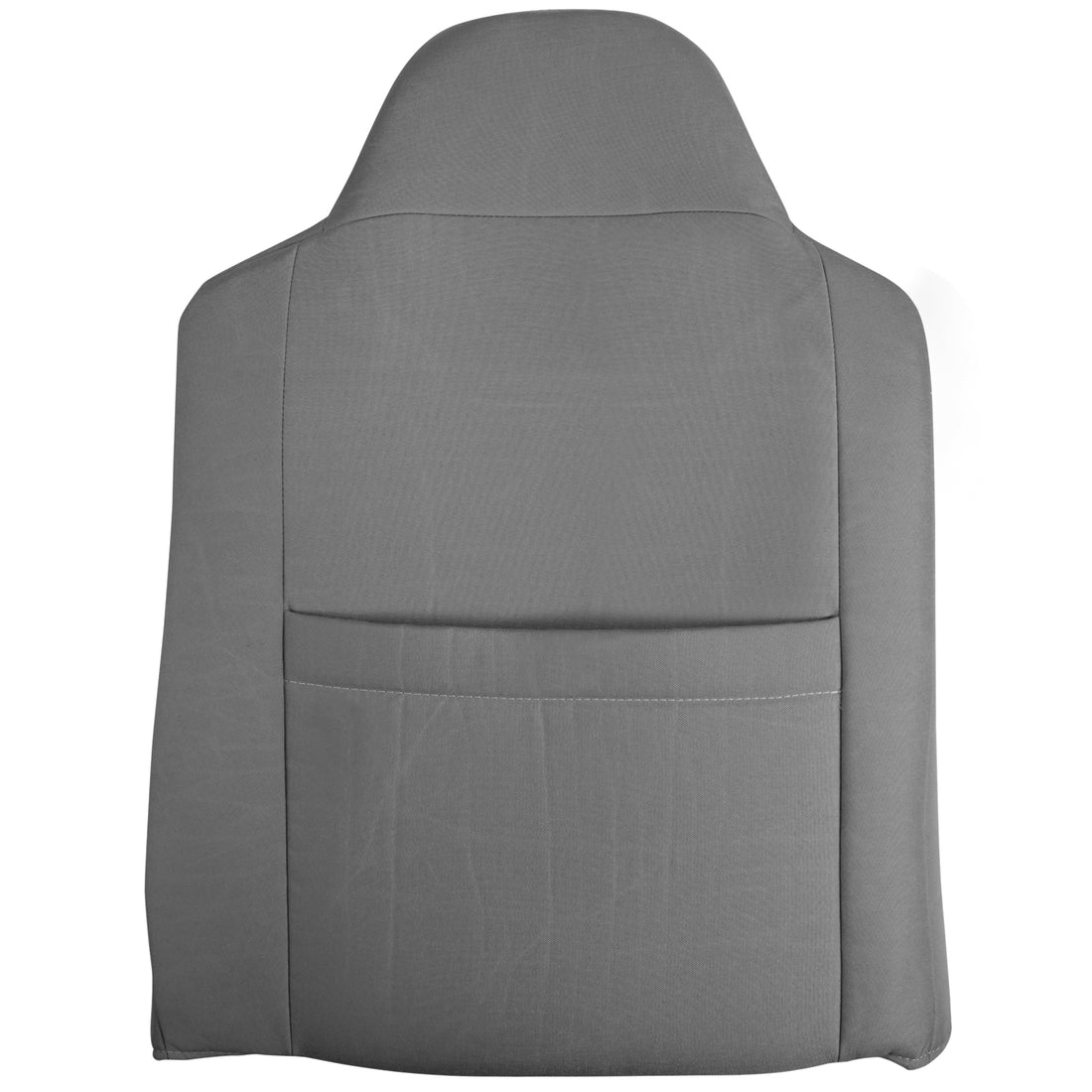 Back view of driver in Dillo Wolf Gray for Ford F250