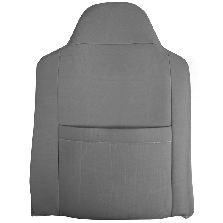 Back view of driver in Dillo Wolf Gray for Ford F250
