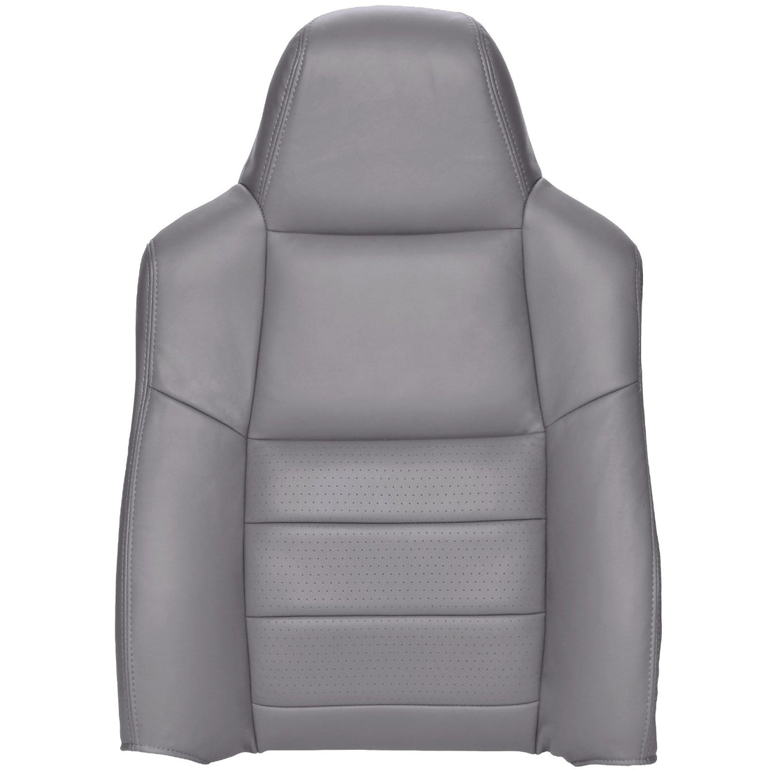 Front view of driver in Medium Flint for Ford F250