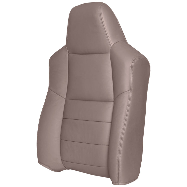 Left angle of driver in Medium Parchment for Ford F250