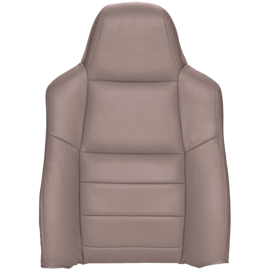 Front view of passenger in Medium Parchment for Ford F250