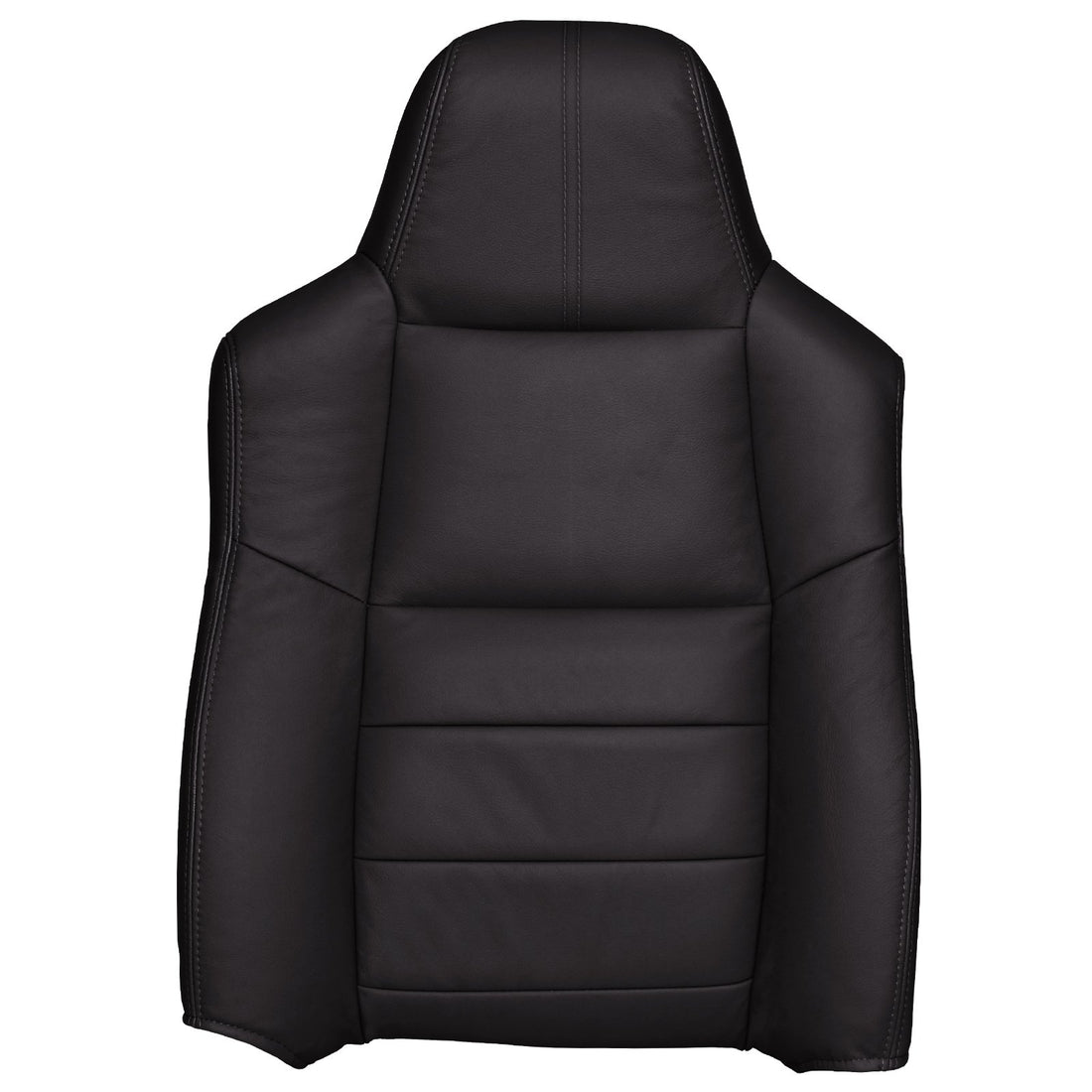 Front view of driver in Charcoal Black for Ford F250