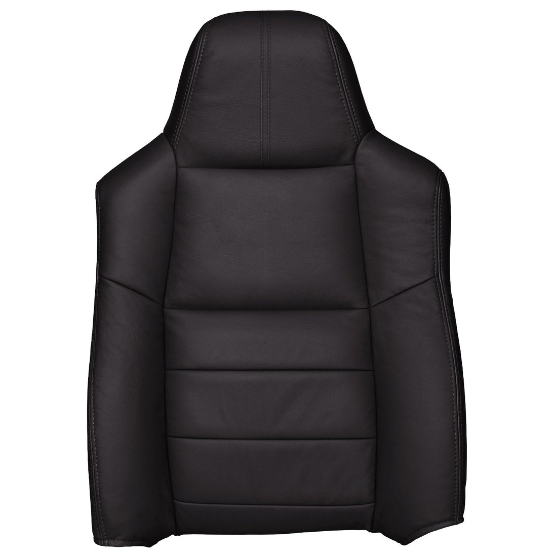 Front view of passenger in Charcoal Black for Ford F250