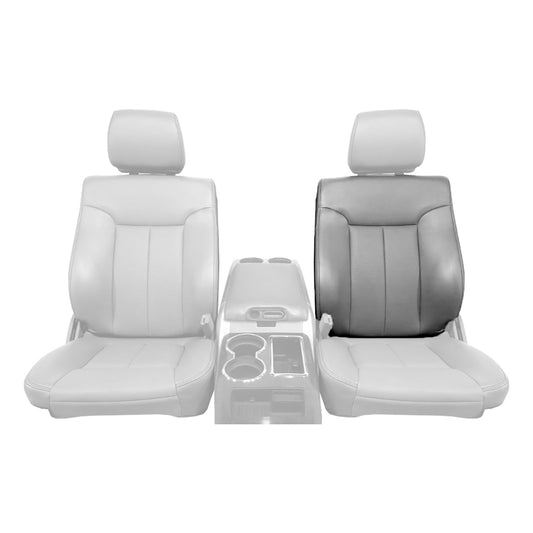 2012 Ford F250/F350/F450 Lariat - Front Row Driver Side Top Cover - Adobe OEM Material Config. Leather/Vinyl - Non Heated and Cooled Seats with Airbag - CLEARANCE - FINAL SALE