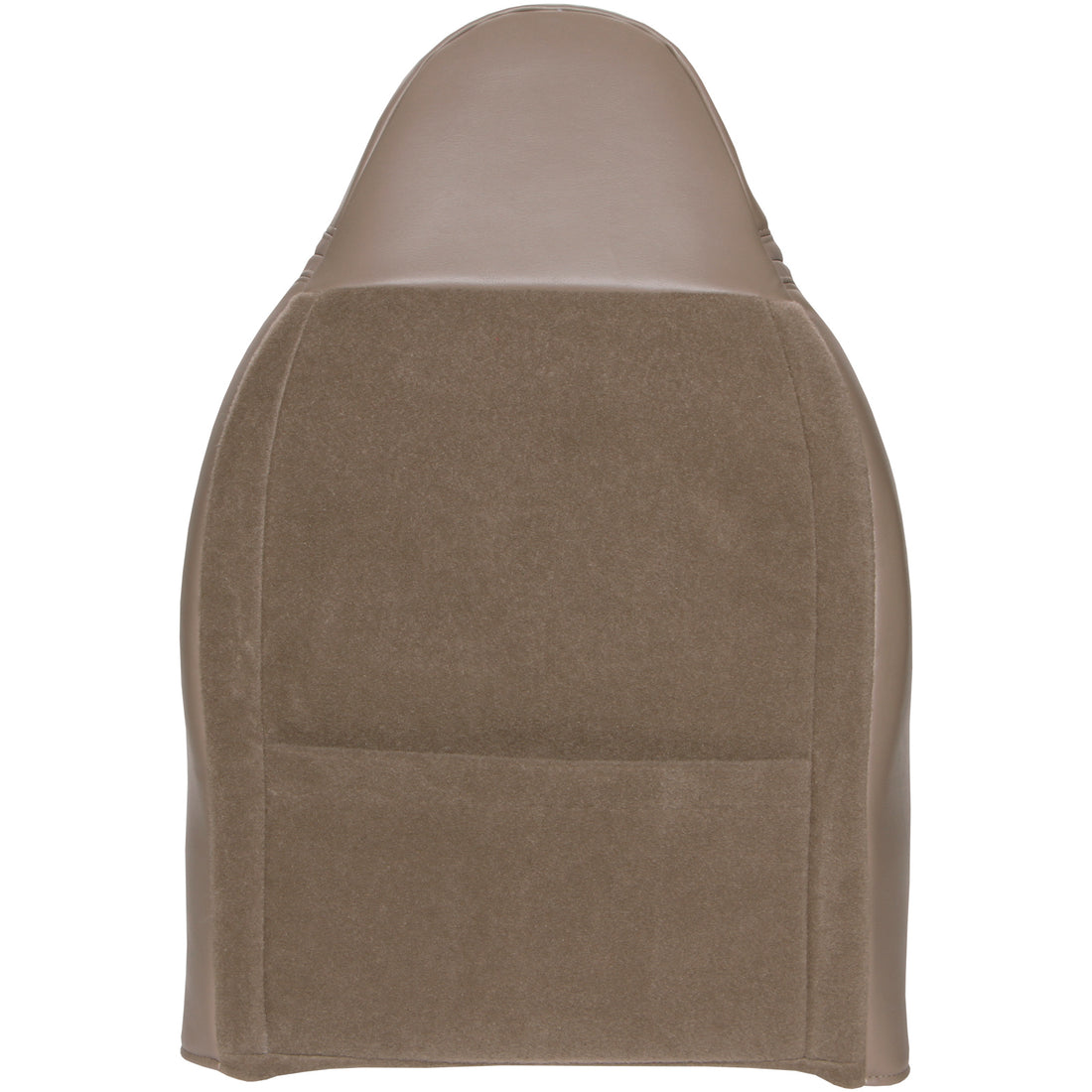 Alternate angle of driver in Prairie Tan for Ford F250