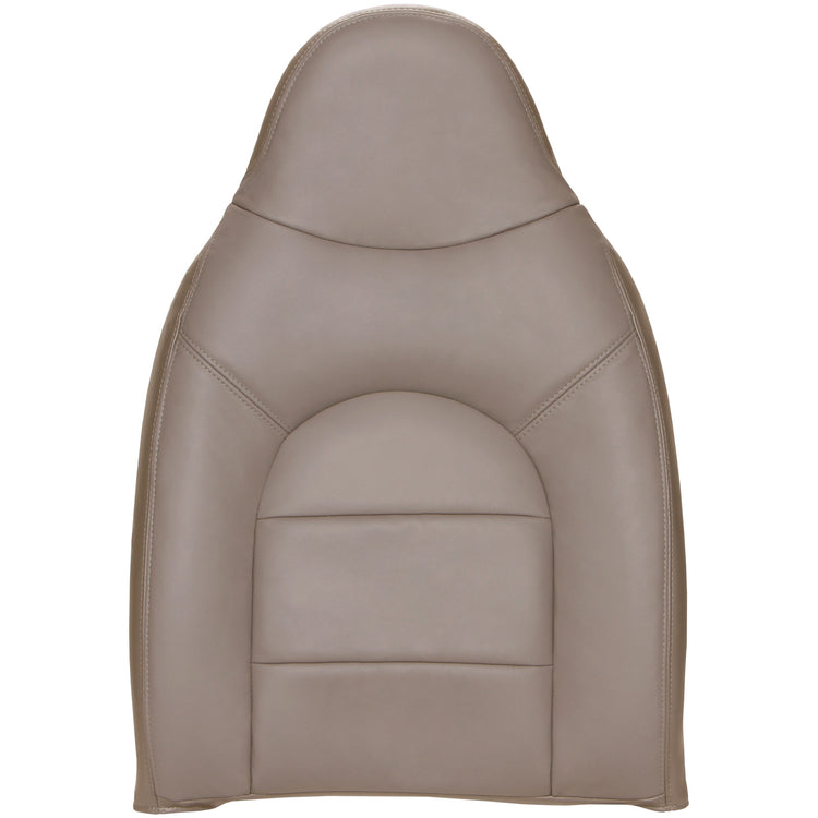 Front view of driver in Prairie Tan for Ford F250