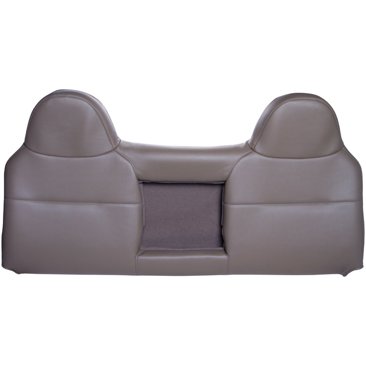 Front view of seat cover in Graystone for Ford F250