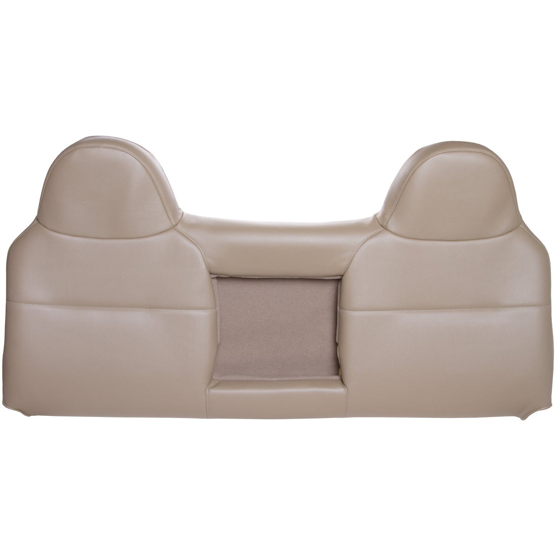 Front view of seat cover in Medium Camel for Ford F250