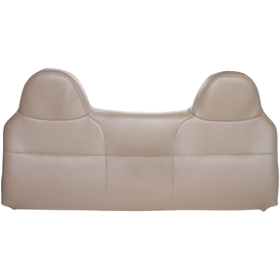 Front view of seat cover in Medium Camel for Ford F250