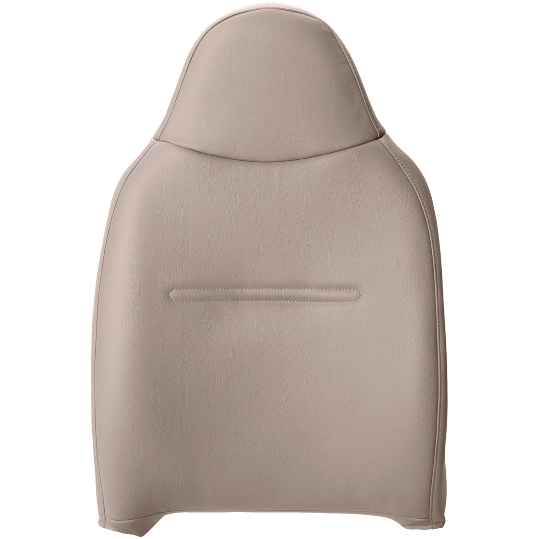 Front view of passenger in Medium Pebble for Ford F250