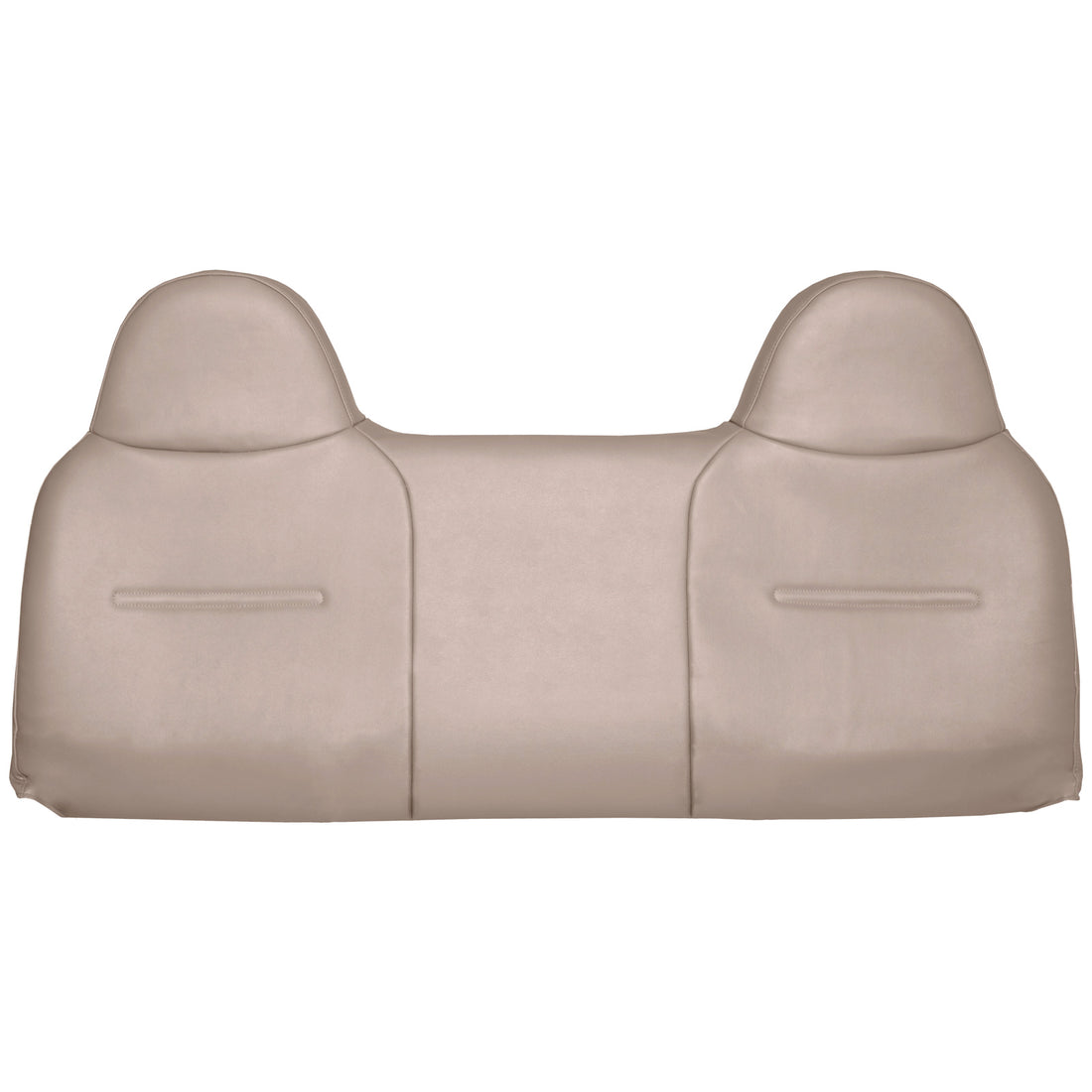 Front view of passenger in Medium Pebble for Ford F250