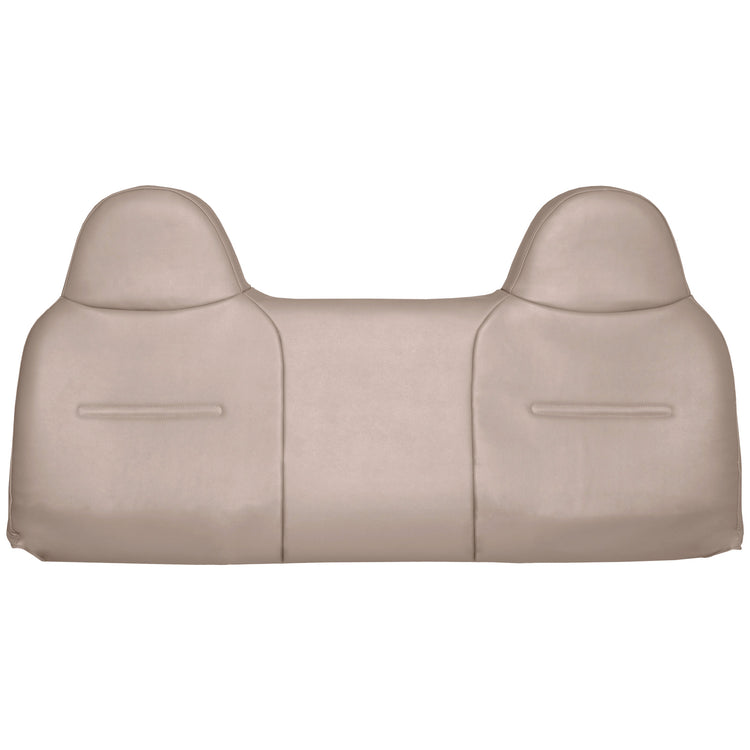 Front view of passenger in Medium Pebble for Ford F250