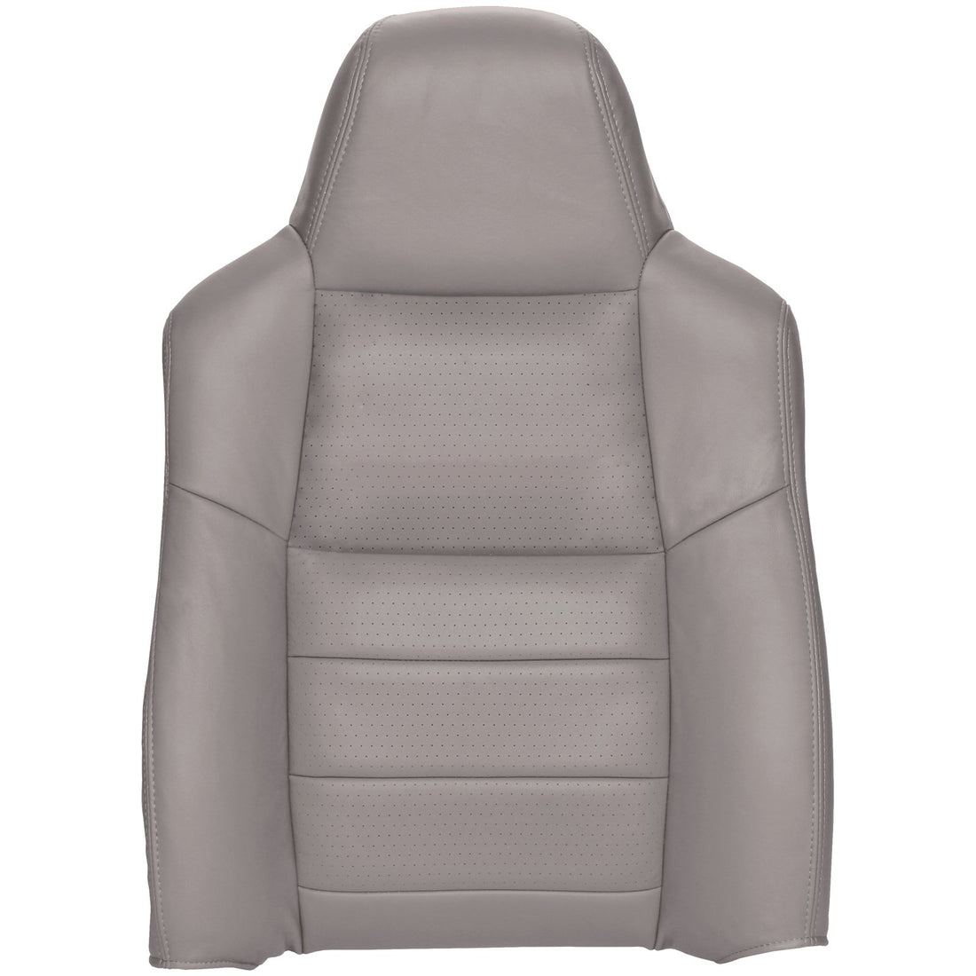 Front view of passenger in Medium Stone for Ford F250