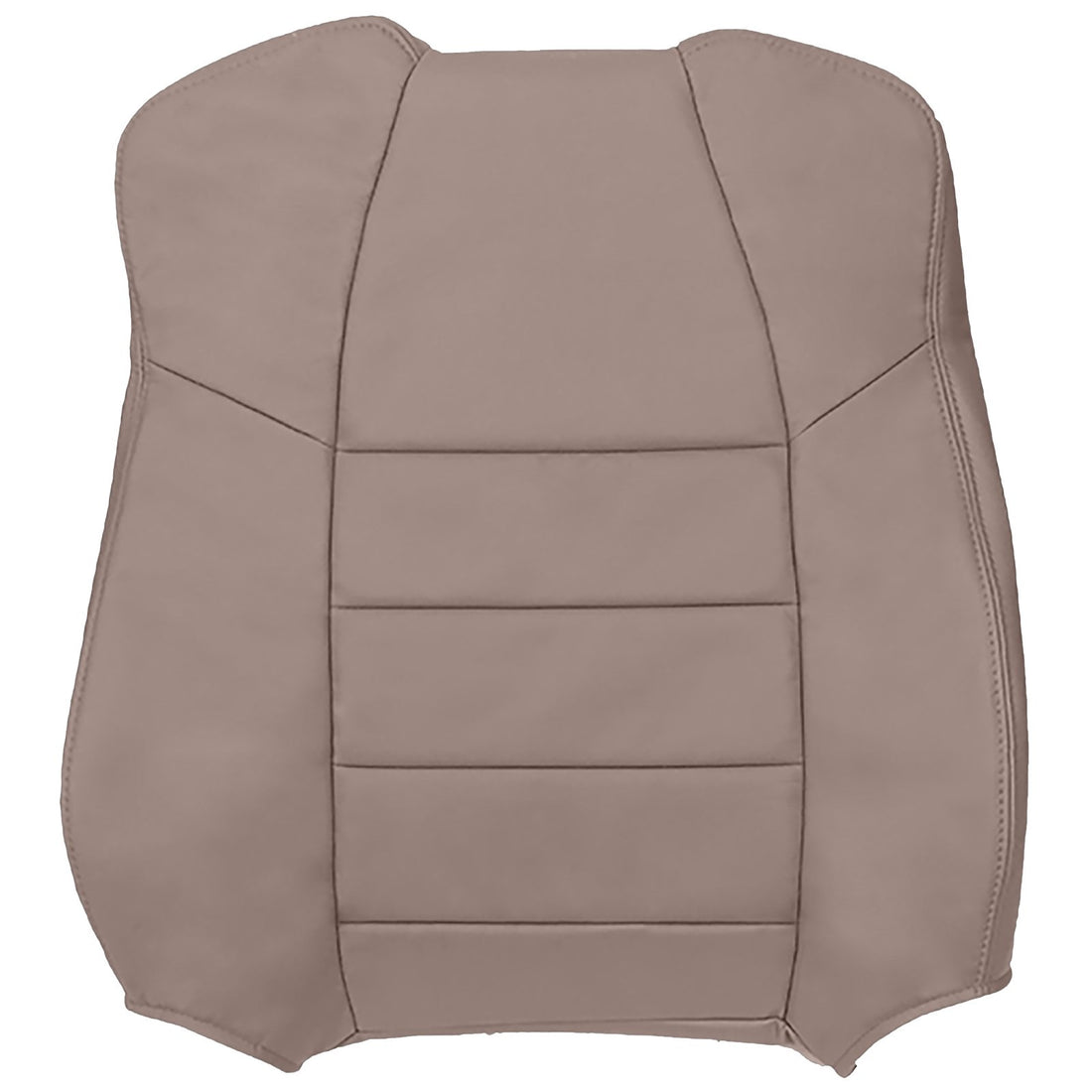 Front view of passenger in Medium Pebble for Ford F250