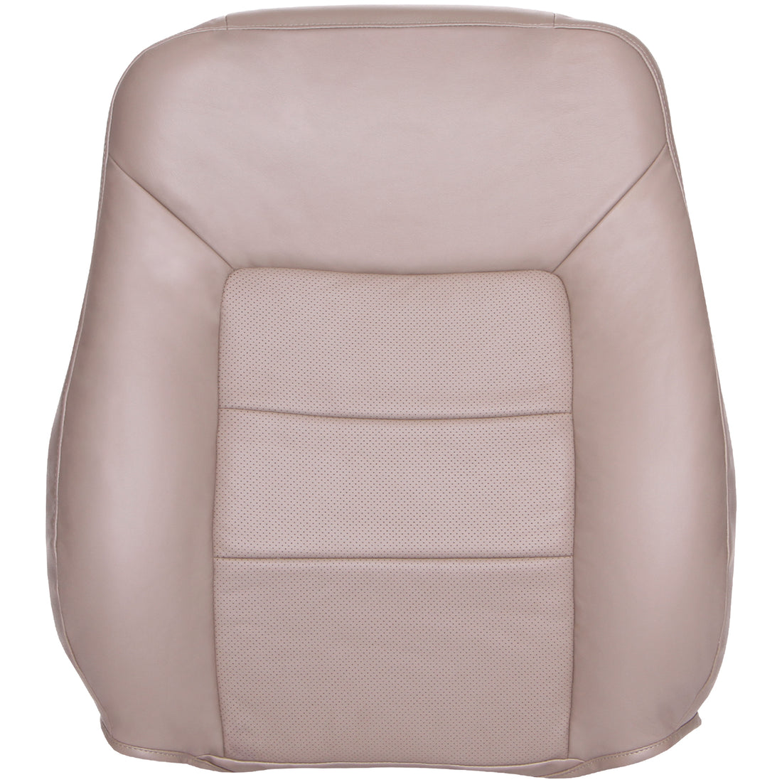 Front view of driver in Medium Parchment for Ford Expedition