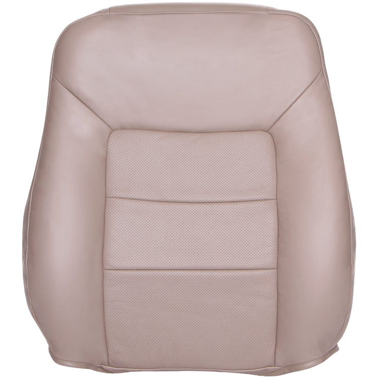 Front view of driver in Medium Parchment for Ford Expedition