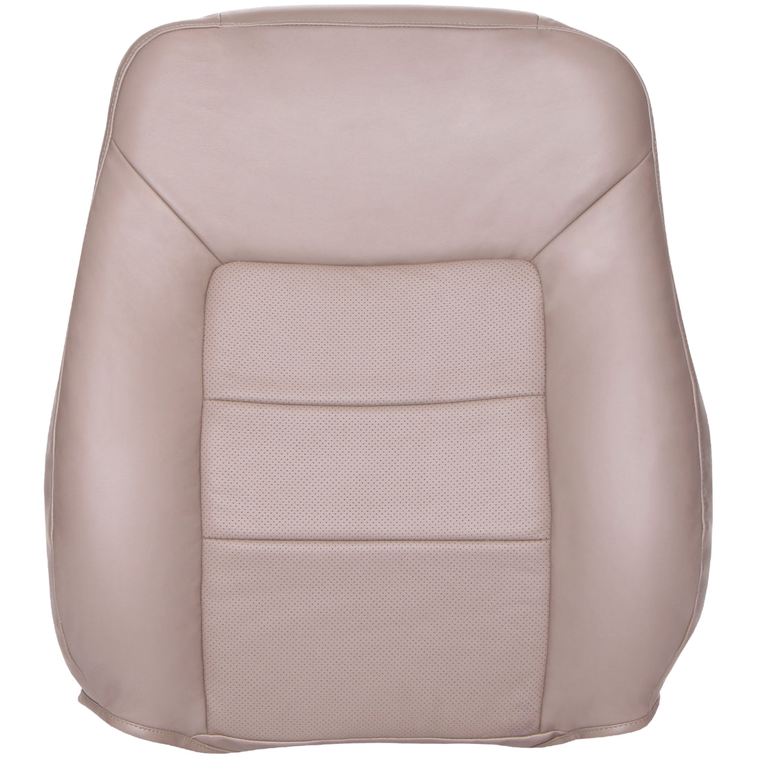 Front view of passenger in Medium Parchment for Ford Expedition