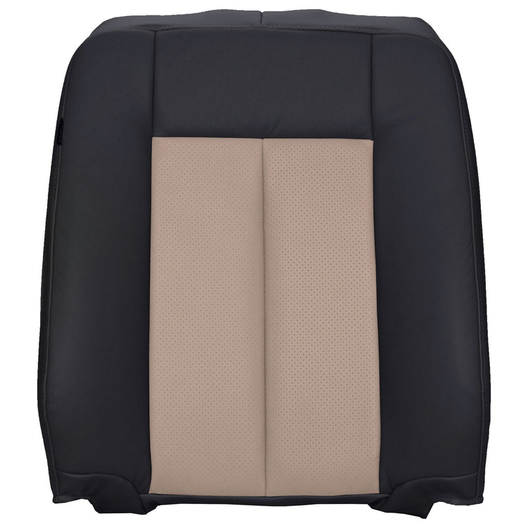 Front view of passenger in Charcoal Black w/ Camel Insert for Ford Expedition