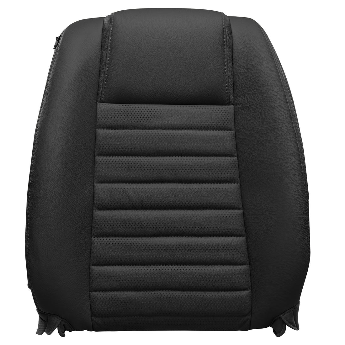 Front view of passenger in Charcoal Black for Ford Mustang