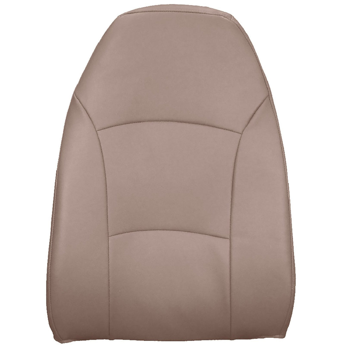 Front view of passenger in Medium Pebble for Ford Econoline