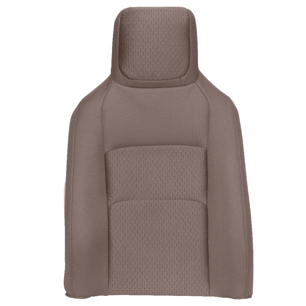 Front view of driver in Medium Pebble for Ford Econoline