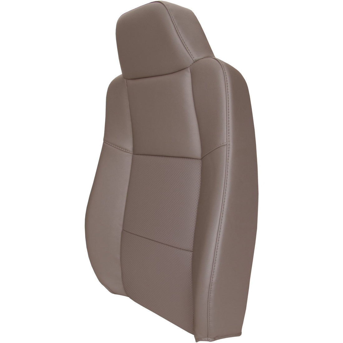 Left angle of seat cover in Medium Pebble for Ford Ranger